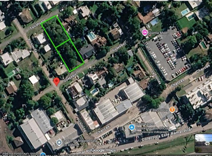 Terreno · 640m²