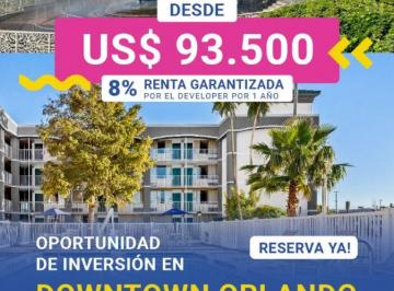 Hotel de 1 ambiente, Estados Unidos · Venta Departamento 1 Dormitorio en Orlando