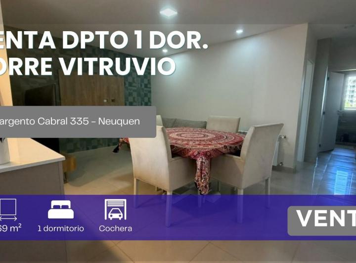 Departamento · 69m² · 2 Ambientes · 1 Cochera