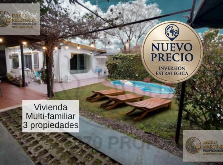 Casa · 223m² · 6 Ambientes · 4 Cocheras