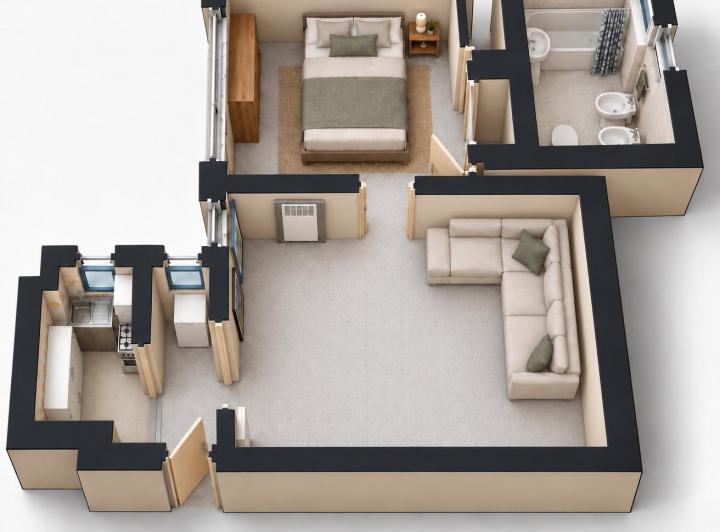 Departamento · 38m² · 2 Ambientes