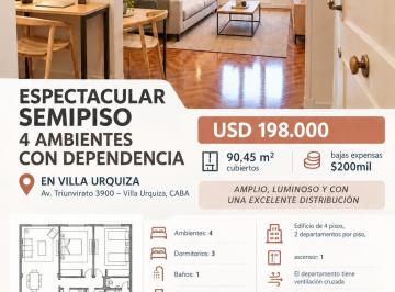 Departamento en Venta de 4 ambientes · Departamento en Venta - Dueño Directo