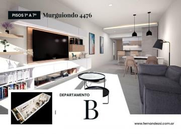 FSI-FSI-309_2 · Monoambiente 43 m² Al Frente con Balcón.