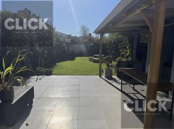 Casa · 180m² · 6 Ambientes · 1 Cochera · Venta - Casa 6 Ambiente - Jardín y Parrilla - Vicente Lopez - Olivos