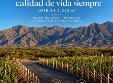 Terreno , Las Compuertas · Lote con Mejor Ubicación Estancia El Caramillo a 8 Minutos de Chacras