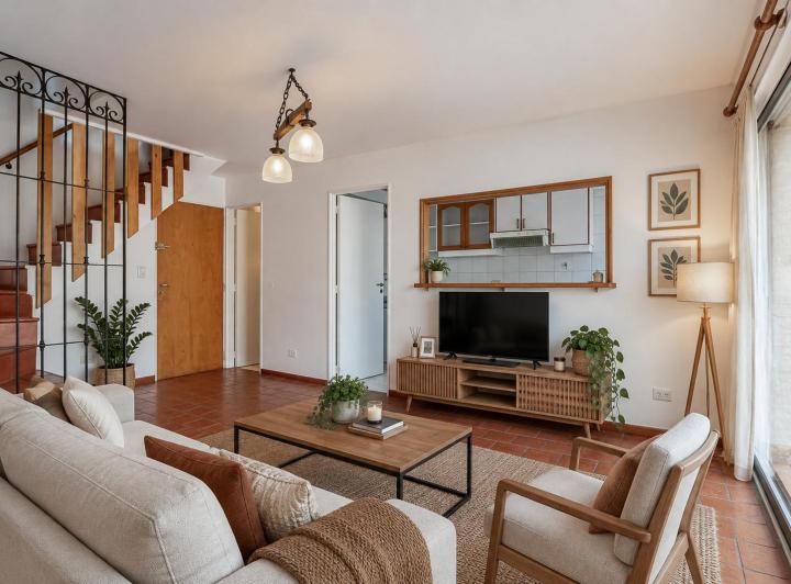 Departamento · 58m² · 3 Ambientes · 1 Cochera