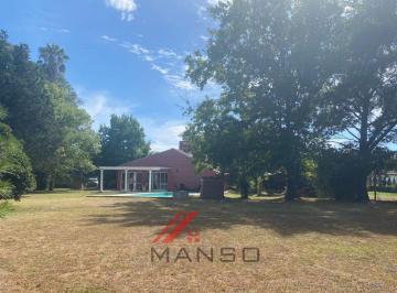 Quinta vacacional · 2695m² · 4 Ambientes · 1 Cochera · Quinta - Venta - 20 de Junio - Amplio Parque - Chalet - Pileta - Quincho Cubierto
