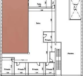 Oficina comercial · 250m² · Alquiler de Oficina a Refaccionar en Parque Patricios
