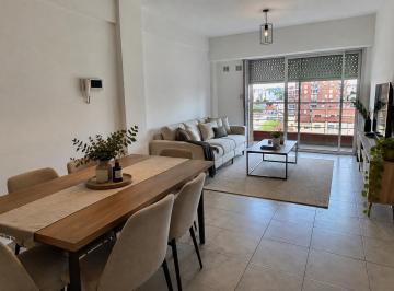 Amoblamiento Virtual · Departamento Dos Ambientes en 9° Piso - Vista Abierta