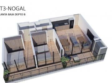 Departamento · 72m² · 3 Ambientes · 1 Cochera · Venta Departamento 3 Amb Tao Parque