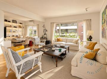 Departamento · 202m² · 4 Ambientes · 1 Cochera · Alquiler Amoblado en Palermo Chico · Gran Terraza Propia · Cochera · Palermo Chico
