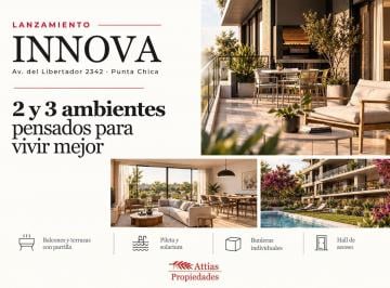 Departamento · 108m² · 3 Ambientes · 1 Cochera · Venta Departamento 3 Ambientes con Cochera y Baulera Punta Chica - San Fernando - Entrega Mayo 2027