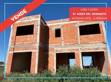 Casa · 150m² · 3 Dormitorios · Casa en Venta 3 Dorm en Construccion B° Aires del Nordeste!