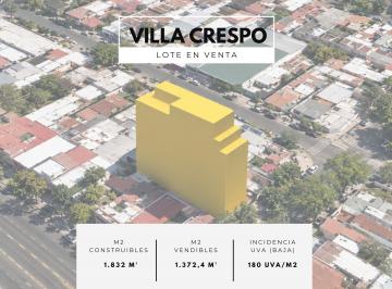 Terreno de 7 ambientes, Villa Crespo · Excelente Lote en Venta en Villa Crespo