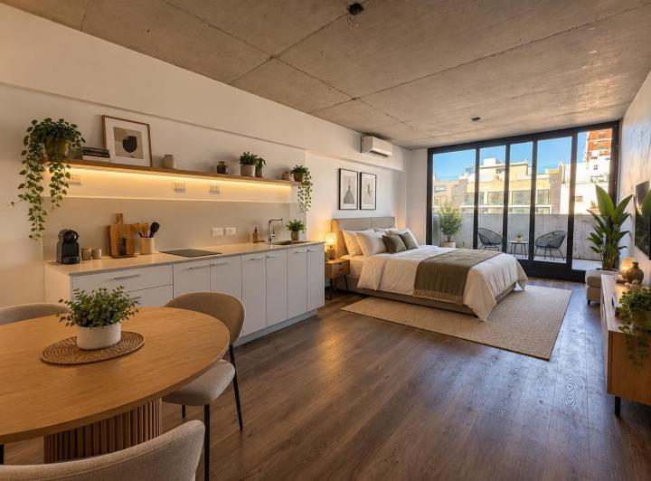 Departamento · 35m² · 1 Ambiente