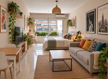 Departamento · 34m² · 1 Ambiente · Monoambiente en Villa Crespo con Balcón