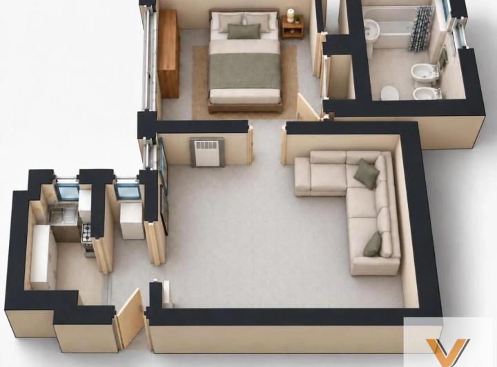 Departamento · 38m² · 2 Ambientes