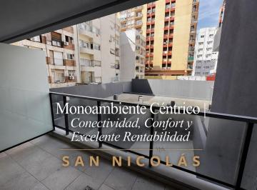 Departamento · 32m² · 1 Ambiente · Departamento Monoambiente Venta San Nicolas Balcon