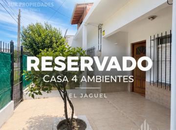 Casa · 80m² · 4 Ambientes · 2 Cocheras · Casa en El Jaguel