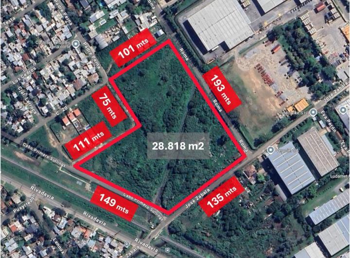 Terreno · 28818m²
