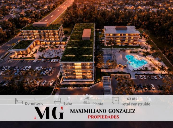 Departamento · 58m² · 2 Ambientes · 1 Cochera