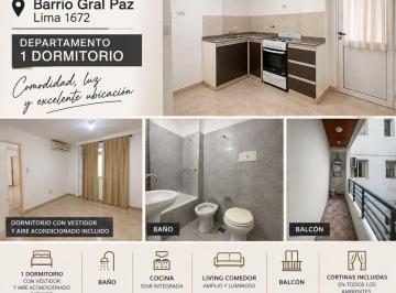 Departamento de 2 ambientes, Córdoba · Departamento en Alquiler Gral Paz