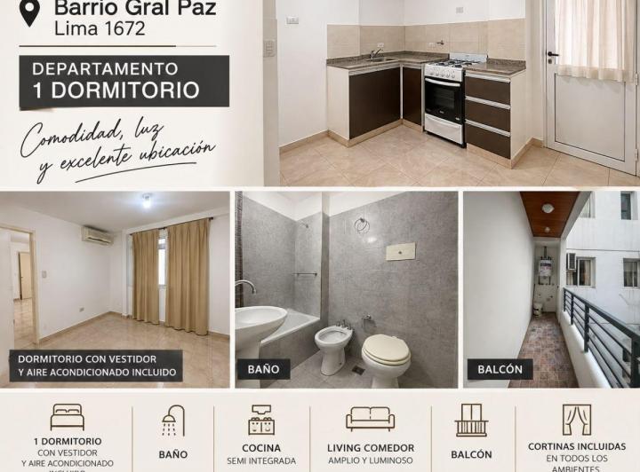 Departamento · 40m² · 2 Ambientes
