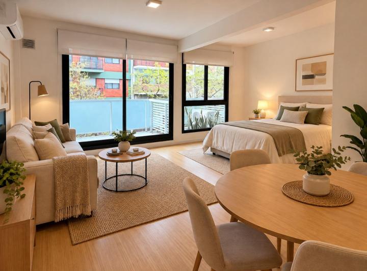 Departamento · 38m² · 1 Ambiente