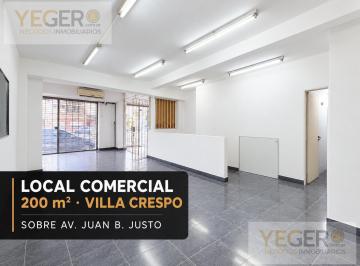 Local comercial · 200m² · Local - Villa Crespo