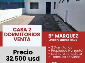 Foto · Vendo Casa Dos Dorm. en Marquez