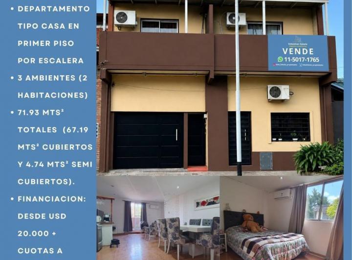 Departamento · 67m² · 3 Ambientes
