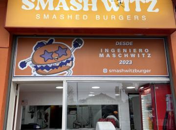 Frente · Fondo de Comercio Gastronómico Funcionando. Hamburguesería Equipada en Maschwitz