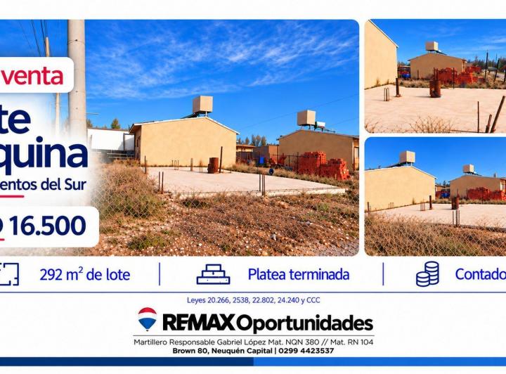 Terreno · 292m²