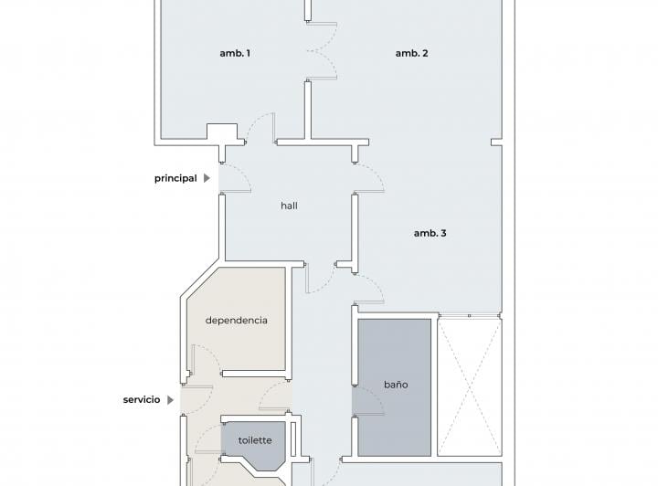 Departamento · 100m² · 4 Ambientes