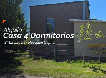 Casa · 216m² · 6 Ambientes · 2 Cocheras · Alquilo - Casa 4 Dorm. - B° La Zagala - Neuquén Capital