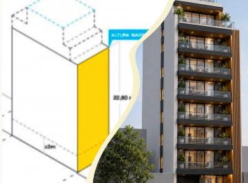 Terreno · 386m² · Venta Lote 8,66x44 - Pb + 7 Pisos + 2 Ret - Villa Luro