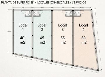 Local comercial · 60m² · 1 Ambiente · Local Comercial Calle Lavalle San Martin Mendoza en Preventa/pozo