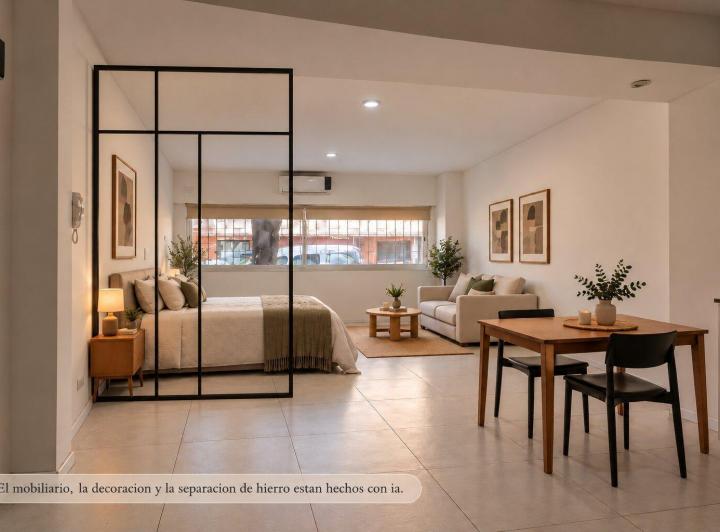 Departamento · 53m² · 1 Ambiente