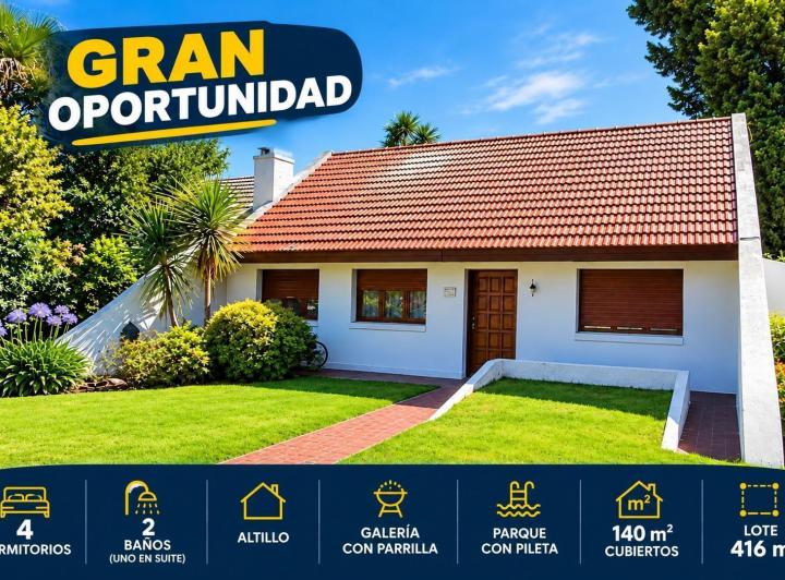 Casa · 140m² · 5 Ambientes