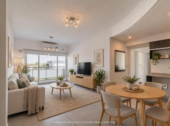 Departamento · 51m² · 3 Ambientes · 1 Cochera