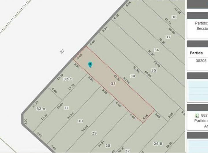 Terreno · 377m²