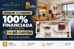 Departamento · 40m² · 2 Ambientes · 1 Cochera