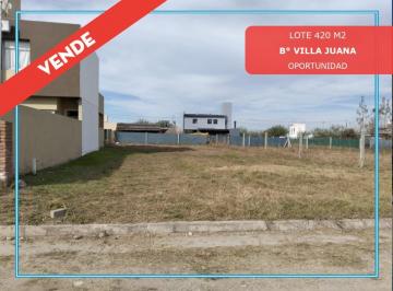Terreno · 420m² · Terreno en Venta Villa Juana - Alta Gracia. 420 m² - Oportunidad