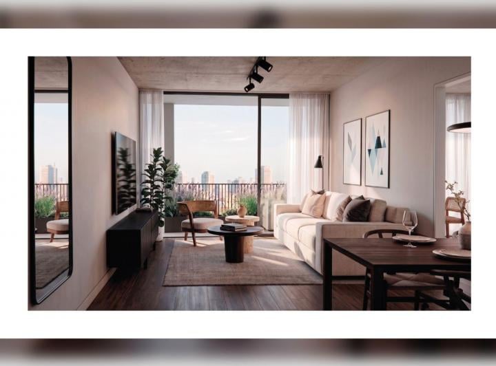 Departamento · 51m² · 2 Ambientes · 1 Cochera