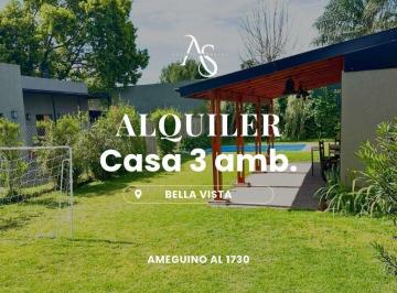 Casa · 500m² · 3 Ambientes · 3 Cocheras · Casa - Bella Vista