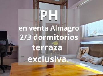 PH · 76m² · 4 Ambientes · Venta PH 4 Ambientes en Almagro Terraza Exclusiva