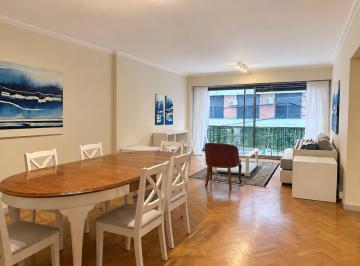 Departamento · 121m² · 3 Ambientes · 1 Cochera · Con Muebles - Excelente 3 Amp. C/dep. y Cochera