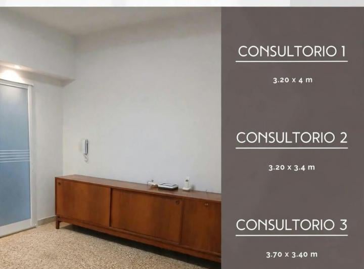 Consultorio · 70m² · 3 Ambientes