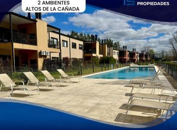 Departamento · 60m² · 2 Ambientes · 1 Cochera · Altos de La Cañada - Cuan Propiedades