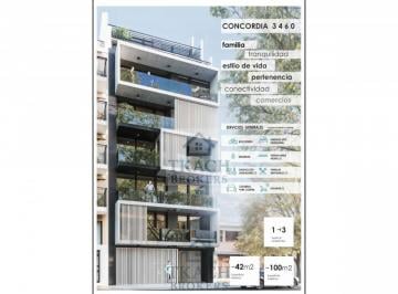 Departamento · 42m² · 1 Ambiente · Emprendimiento Villa del Parque 2 Ambientes